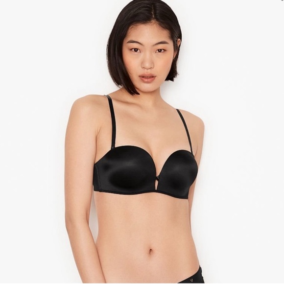 Victoria’s Secret Bombshell Add-2-Cups Multi-Way Strapless Push-Up Bra 34C - Picture 1 of 9